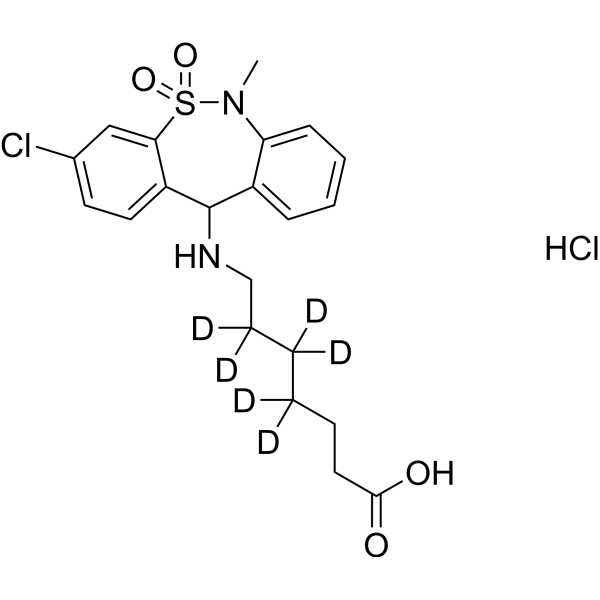 Tianeptine-d6 HCl